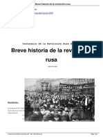 Breve Historia de La Revolucion Rusa - Isaac Deutscher