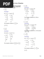 9-3 Polar and Rectangular Forms of Equations