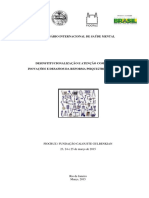 Desinstitucionalização & Atenção Comunitária. Relatório Fiocruz-Gulbenkian 2015.delgado Et Al.