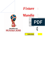 Fixture Mundial Rusia 2018 2