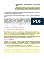 Antibiotico y Quimioterapeuticos