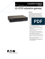 SMP™ SG-4250 Substation Gateway: Cooper Power