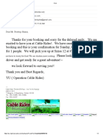 Cable Ride Booking PDF