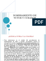 Procedimiento para El Nombramiento de Un Tutor o Un Curador