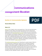 Digital Communications Assignment Booklet