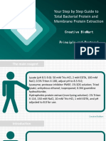 Your Step by Step Guide to Total Bacterial Protein and Membrane Protein Extraction