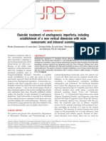 Chairside Treatment of Amelogenesis Imperfecta, Including Establishment of A New Vertical Dimension With Resin Nanoceramic and Intraoral Scanning