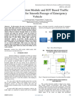 Accident Detection Module and IOT Based Traffic Light Control For Smooth Passage of Emergency Vehicle 3