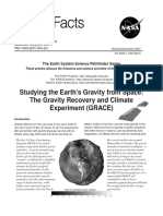 Studying The Earth's Gravity From Space: The Gravity Recovery and Climate Experiment (GRACE)