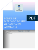 Perfil de Mercado de Miel Orgánica en Alemania PDF