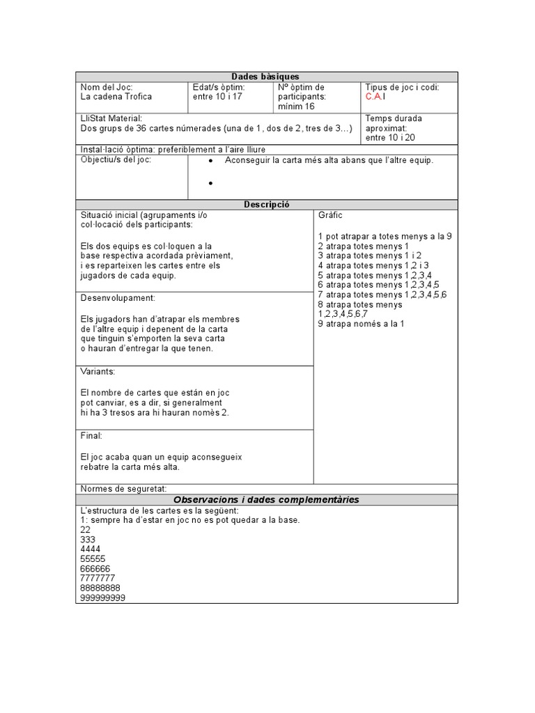 Joc Cadena Trofica PDF