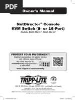 Tripp Light Console Kvm Manual
