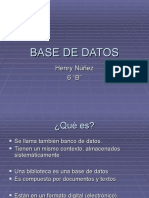 Base de Datos