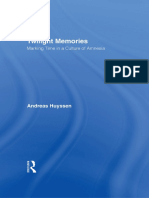 Andreas Huyssen-Twilight Memories_ Marking Time in a Culture of Amnesia-Routledge (1994)