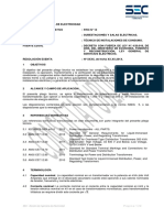 Pliego Técnico Normativo-RTIC N13-Subestaciones y Salas Eléctricas