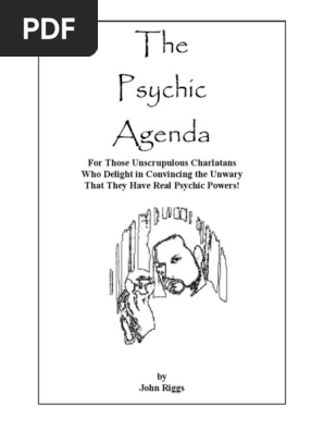 The Psychic Agenda