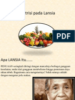 Gizi Pada Lansia