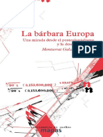 GALCERAN HUGUET, - La barbara europa.pdf