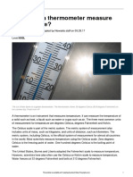 Thermometer Homework 930l