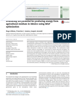 Evaluating The Potential For Producing Energy From Agricultural Residues in Mexico Using MILP Optimization