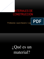 Introducción A Los Materiales de Construcción