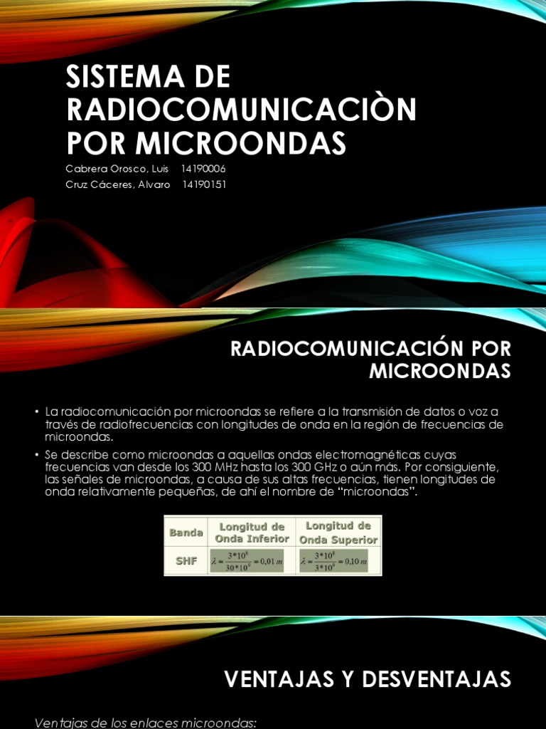 Sistema de Por Microondas PDF