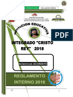 Reglamento Interno 2018