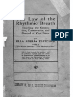 1908 Fletcher Law of Rhythmic Breath