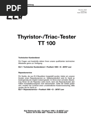 Schaltzeichen Thyristor