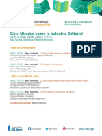 Programa Miradas 2018