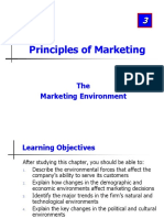 Principles of Marketing: The Marketing Environment