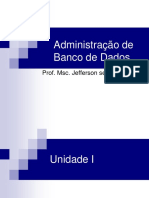 Administracao de Banco de Dados - Unidade I, II, III e IV.pdf