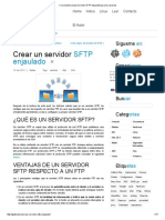 Crea Nuestro Propio Servidor SFTP Enjaulado Para Los Usuarios
