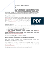 Tutorial Two Way Anova Dalam SPSS