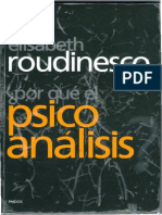 ROUDINESCO - Por qué el Psicoanálisis.pdf