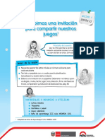 Sesion 22 - Unidad 1 - Comunicación 1er Grado PDF