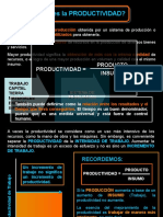 Definición y Factores de La Productividad