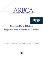 Tom Lyon - Um Equilíbrio Bíblico... Pregando para A Mente e o Coração (ARBCA) PDF