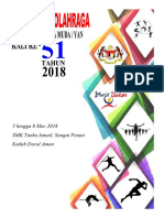 Cover Buku Kejohanan Olahraga 2018