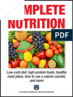 Low-Carb Diet, High-Protein Foods, Healthy Meal Plans, How To Use A Calorie Counter, and More