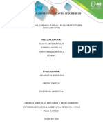 Caracterizacion de Contaminantes Atmosfericos