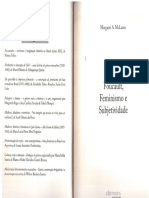 Foucault Feminismo e Subjetividade PDF