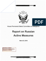 2018-03-22--HPSCI Russian Active Measures Declassified Committee Report Redacted Final Redacted
