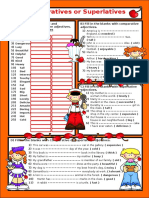 Comparatives and Superlatives - 19231