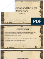 13 - Constitutions and The Legal Framework - M8