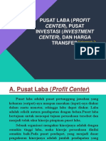 Pusat Laba (Profit Center), Pusat Investasi