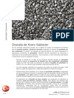 Abrasivos Granalla Acero Sablacier Cym Sandblasting