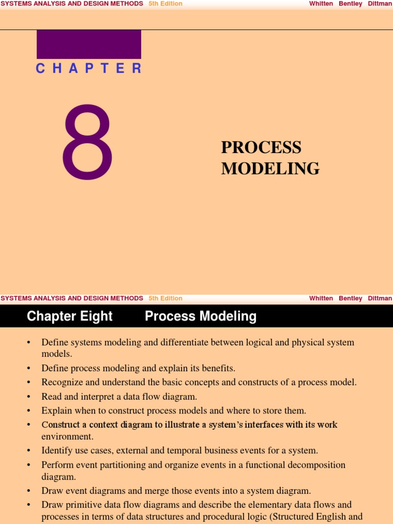Systems Analysis and Design 6 | PDF | Business Process | System