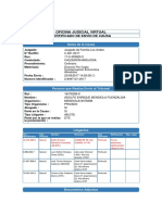 Certificado de Envio - Demanda