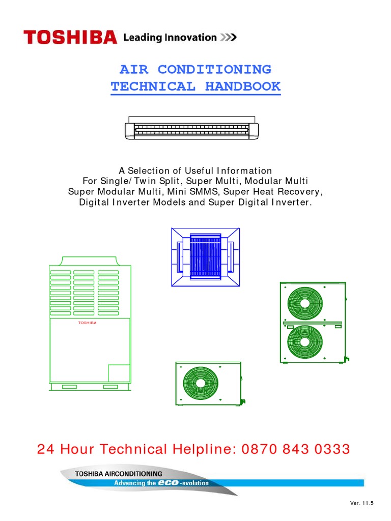 TOSHIBA VRF11 Heat Pump Refrigeration